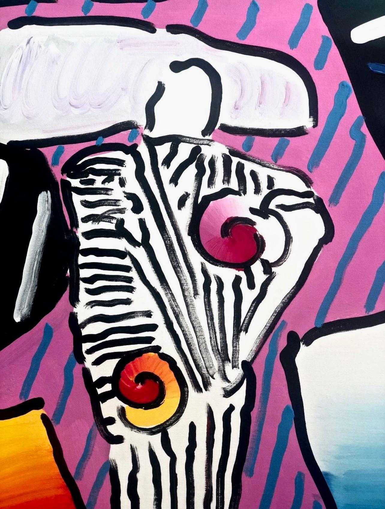 Time Line Degas Man Ver.  #5, Peter Max For Sale 3