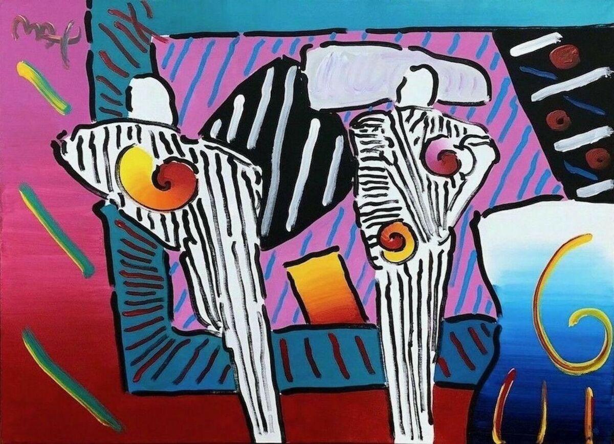 Time Line Degas Man Ver. I #5, Peter Max