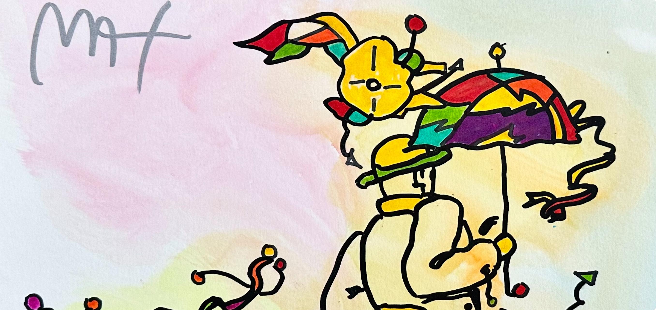 Schirmmantelmann, Peter Max im Angebot 1