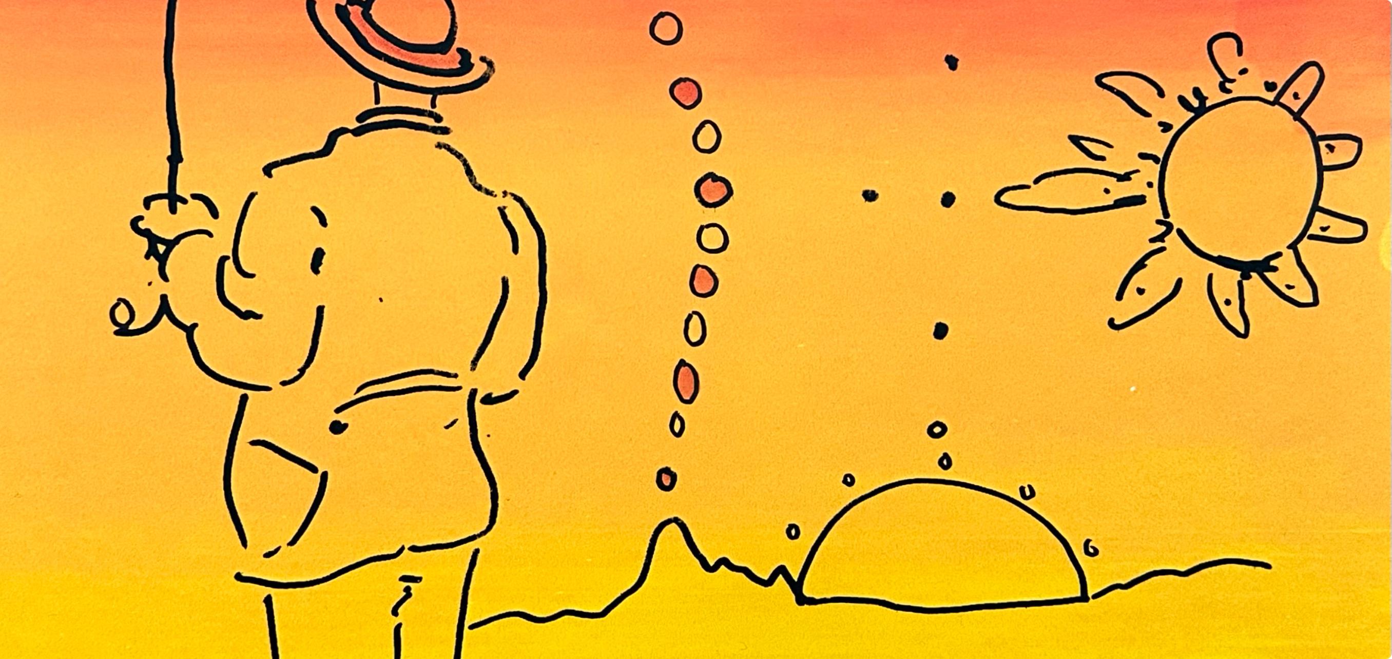 Schirmmantelmann, Peter Max im Angebot 2