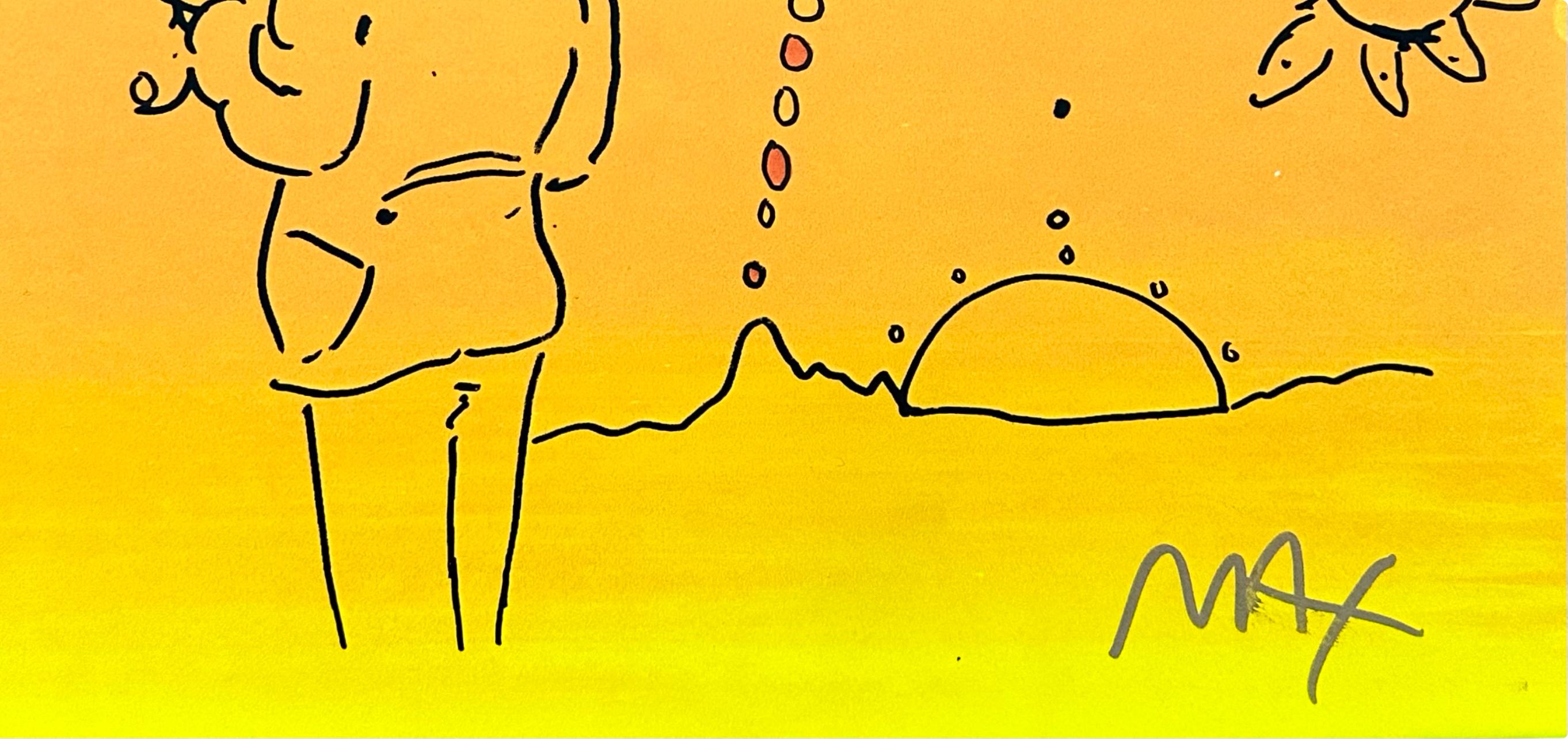 Schirmmantelmann, Peter Max im Angebot 3