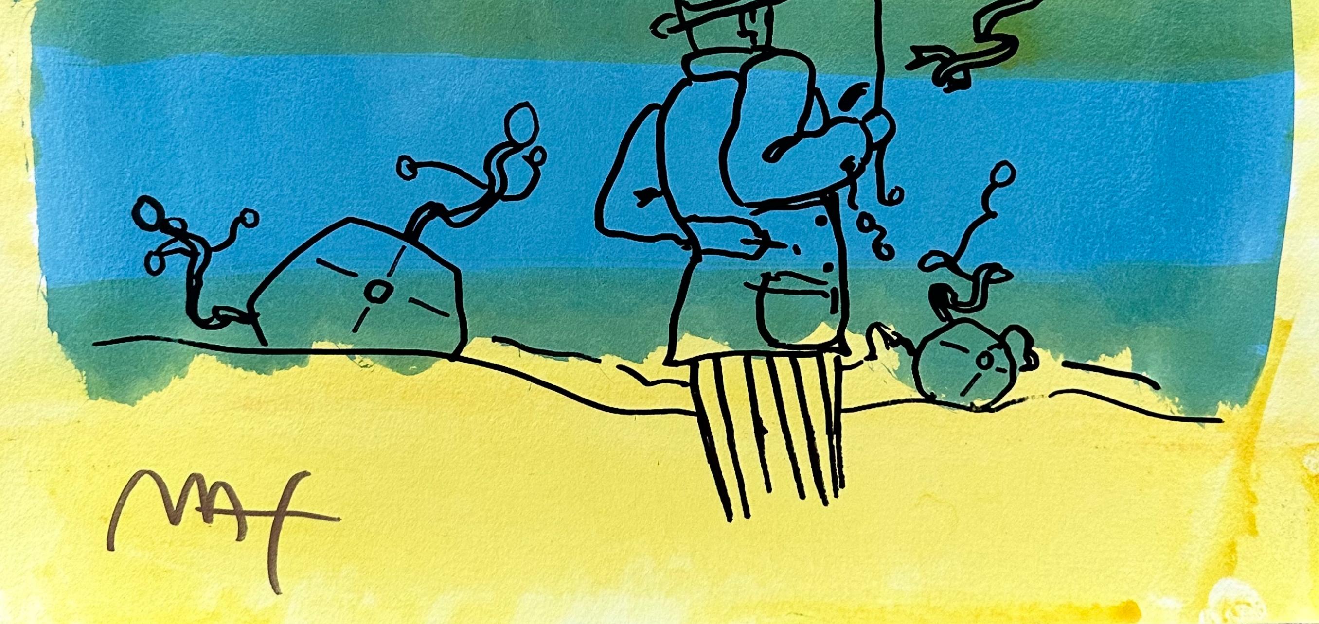 L'Uomo Ombrello, Peter Max in vendita 3