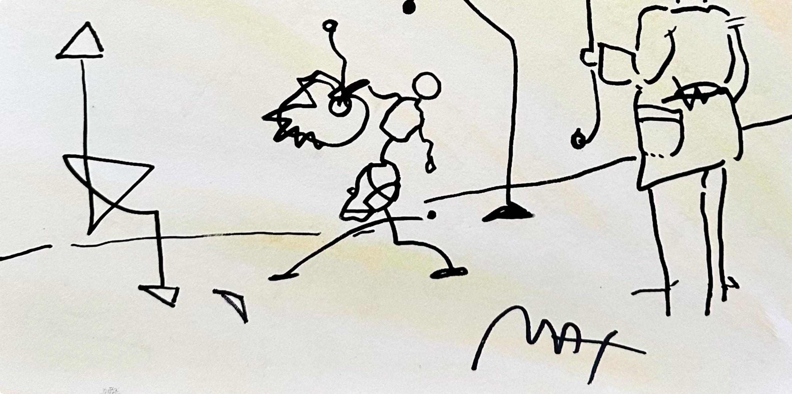L'Uomo Ombrello, Peter Max in vendita 3