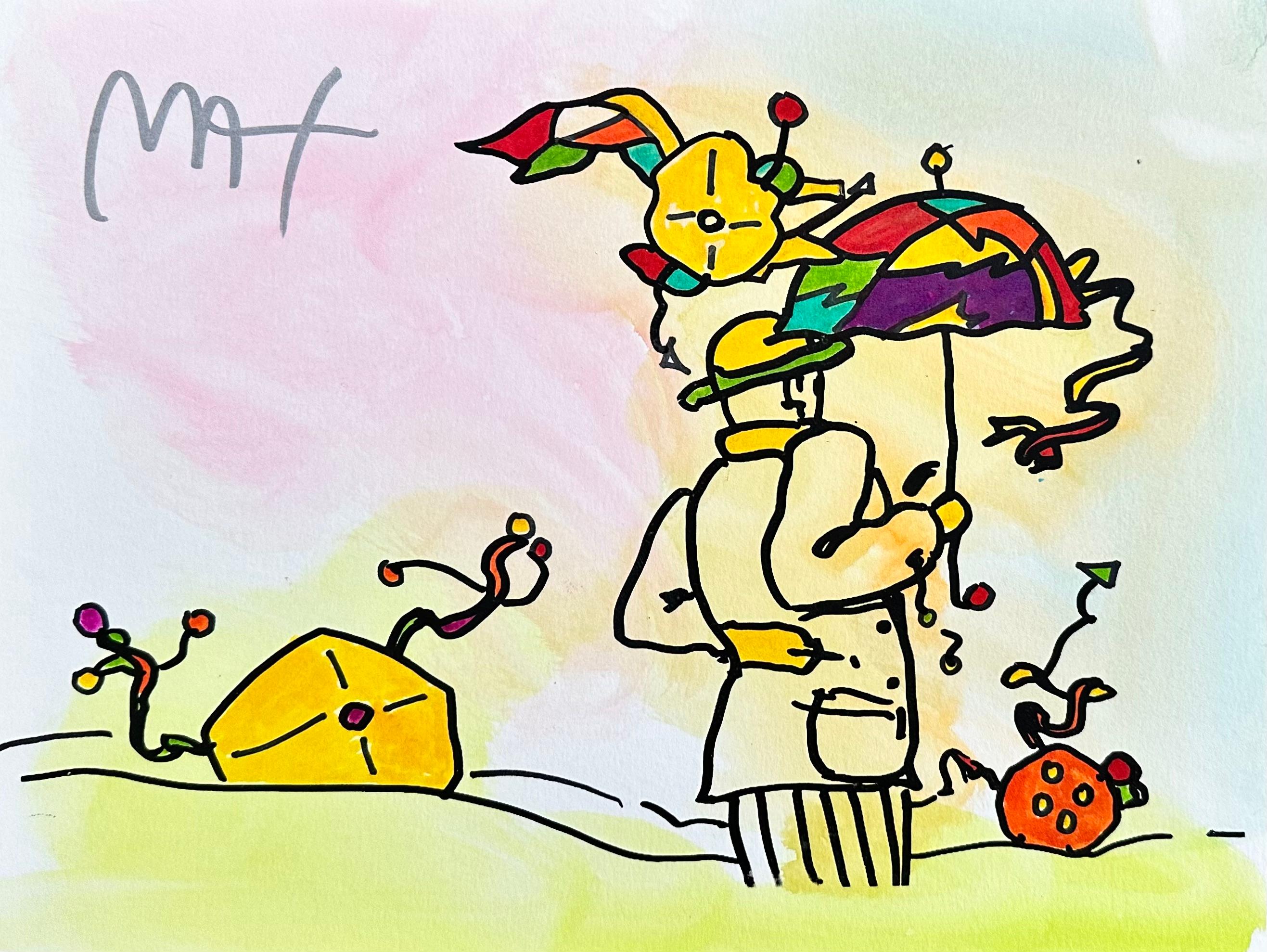L'Uomo Ombrello, Peter Max