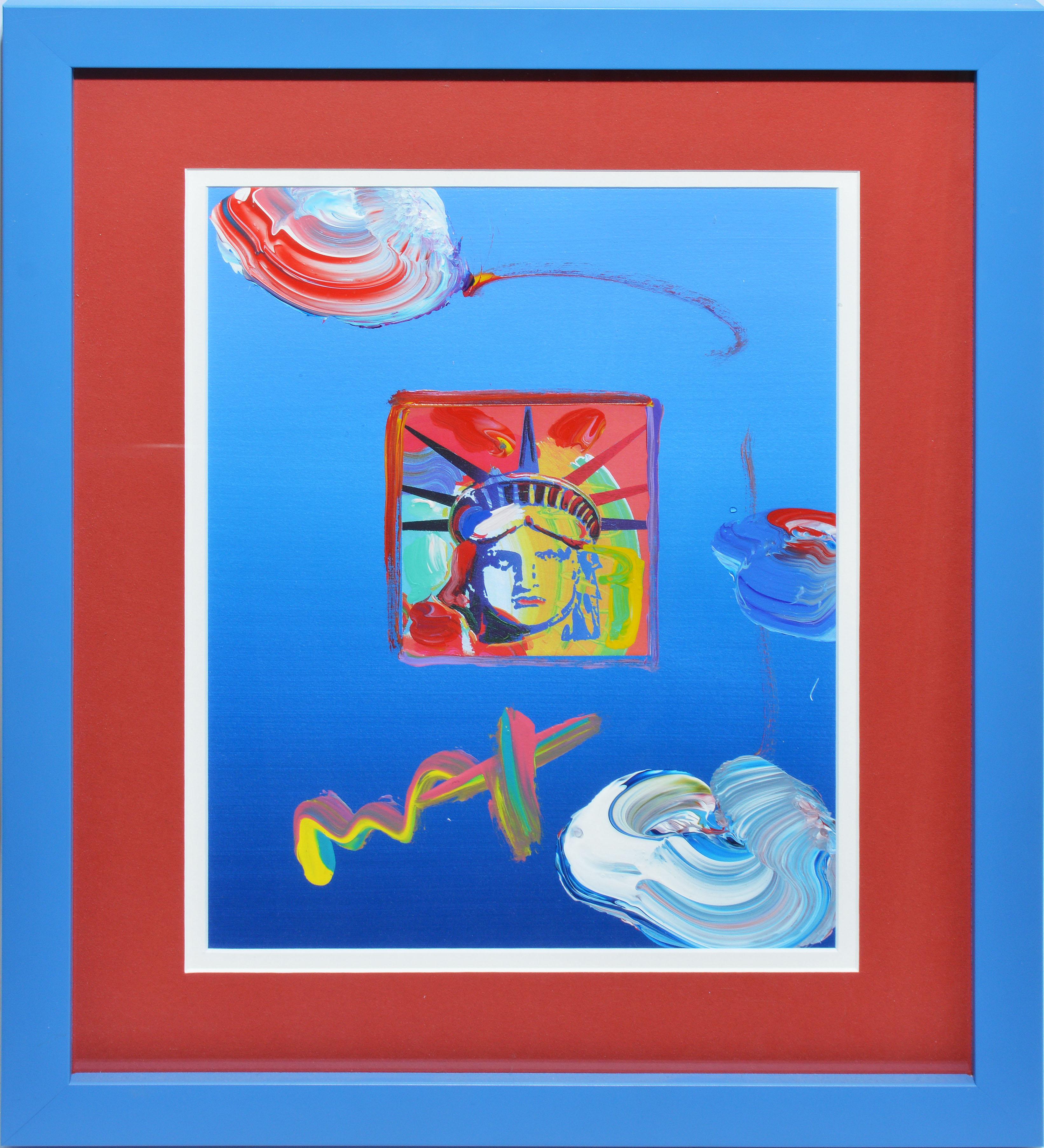 statue of liberty painting peter max
