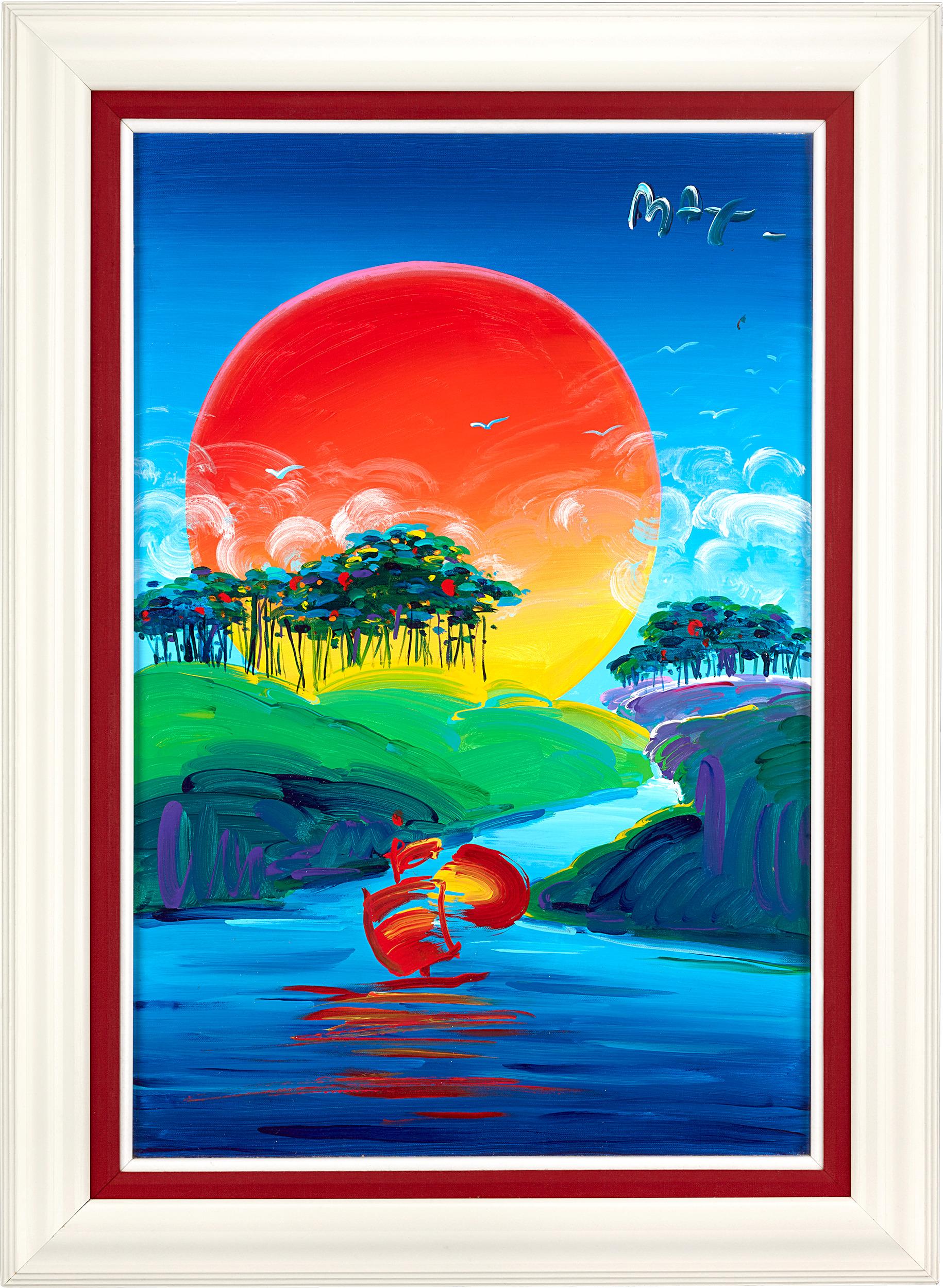 Sans frontières - Painting de Peter Max