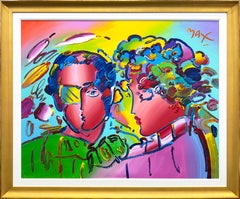 Zero In Love (huge framed original painting)