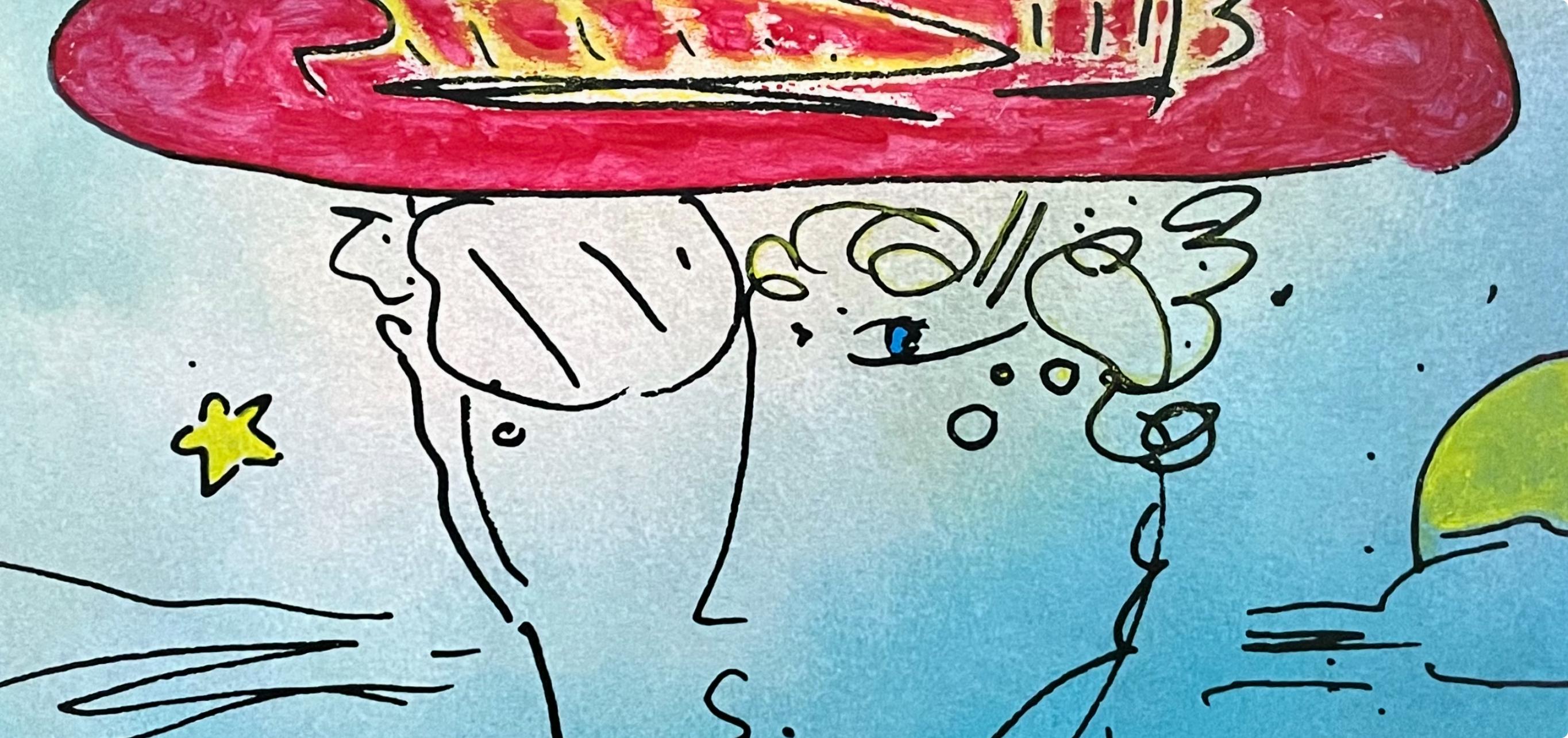 Zero Mann/Frau Profil, Peter Max im Angebot 1