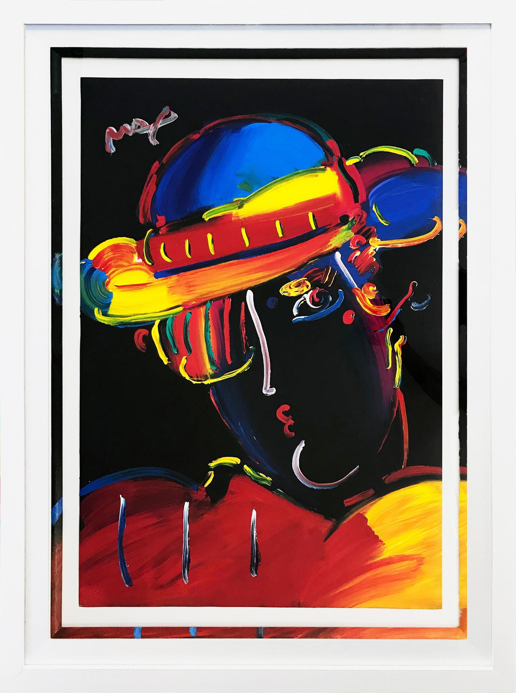 Peter Max Figurative Painting - ZERO SPECTRUM