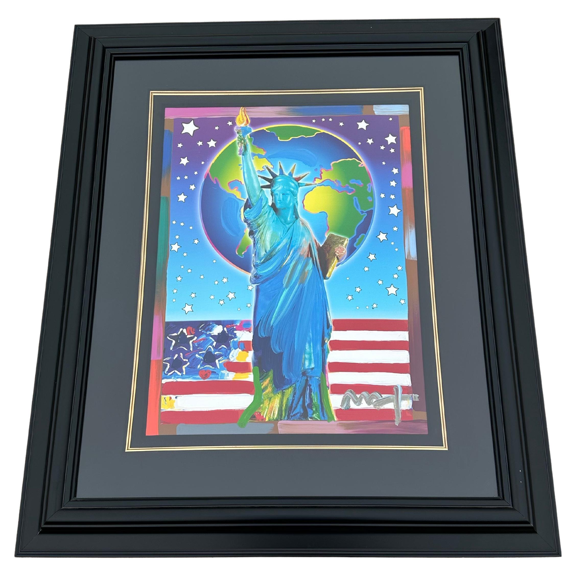 -Limited edition Peter Max 