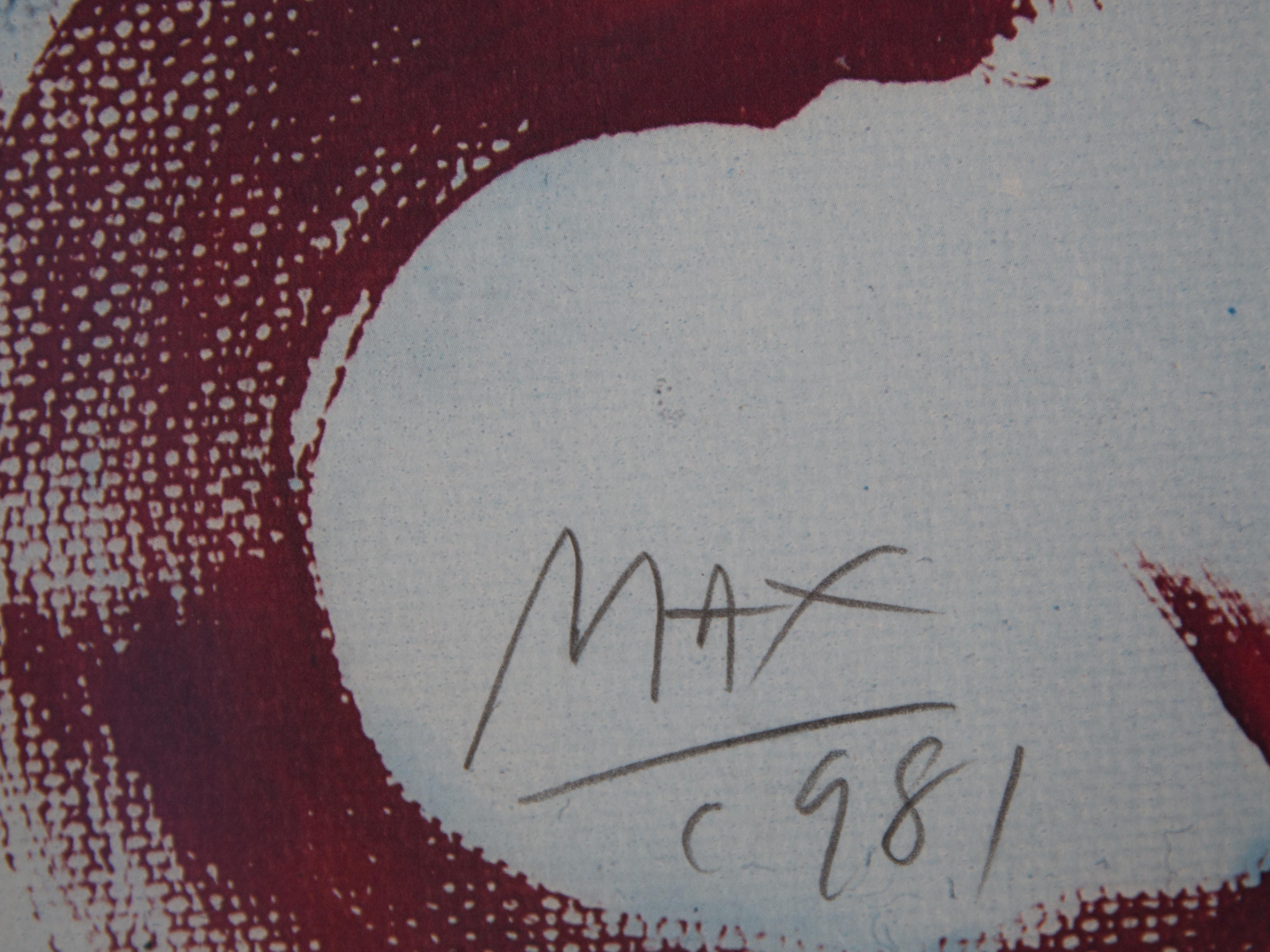 Peter Max Pencil Signed Original Artist Proof 