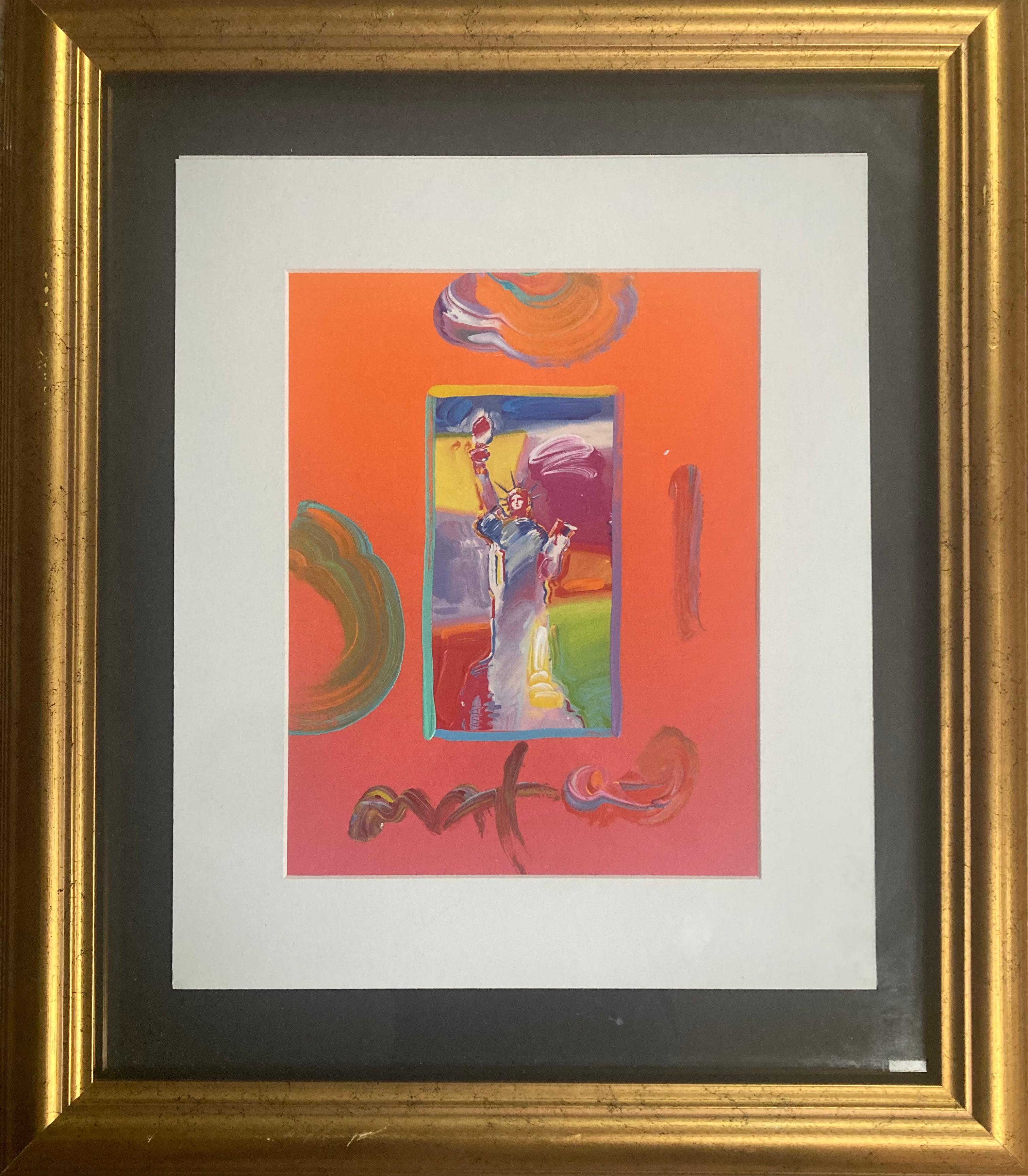"Estatua de la Libertad" - Photograph de Peter Max