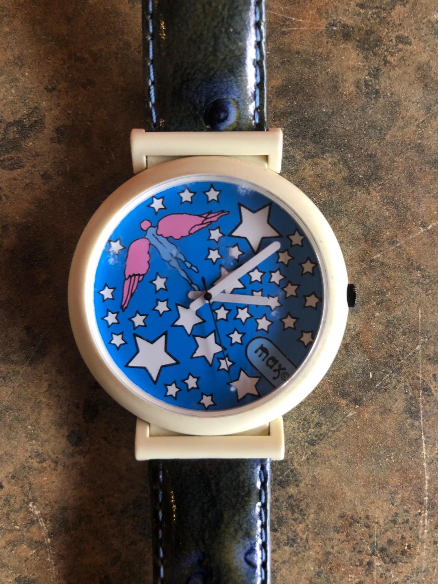 Max Pop Art-Armbanduhr (Moderne) im Angebot