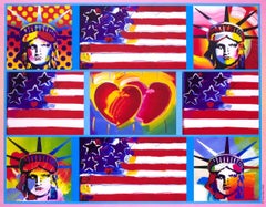 4 Liberty Heads, Peter Max