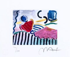 Abstract Figure I, Peter Max