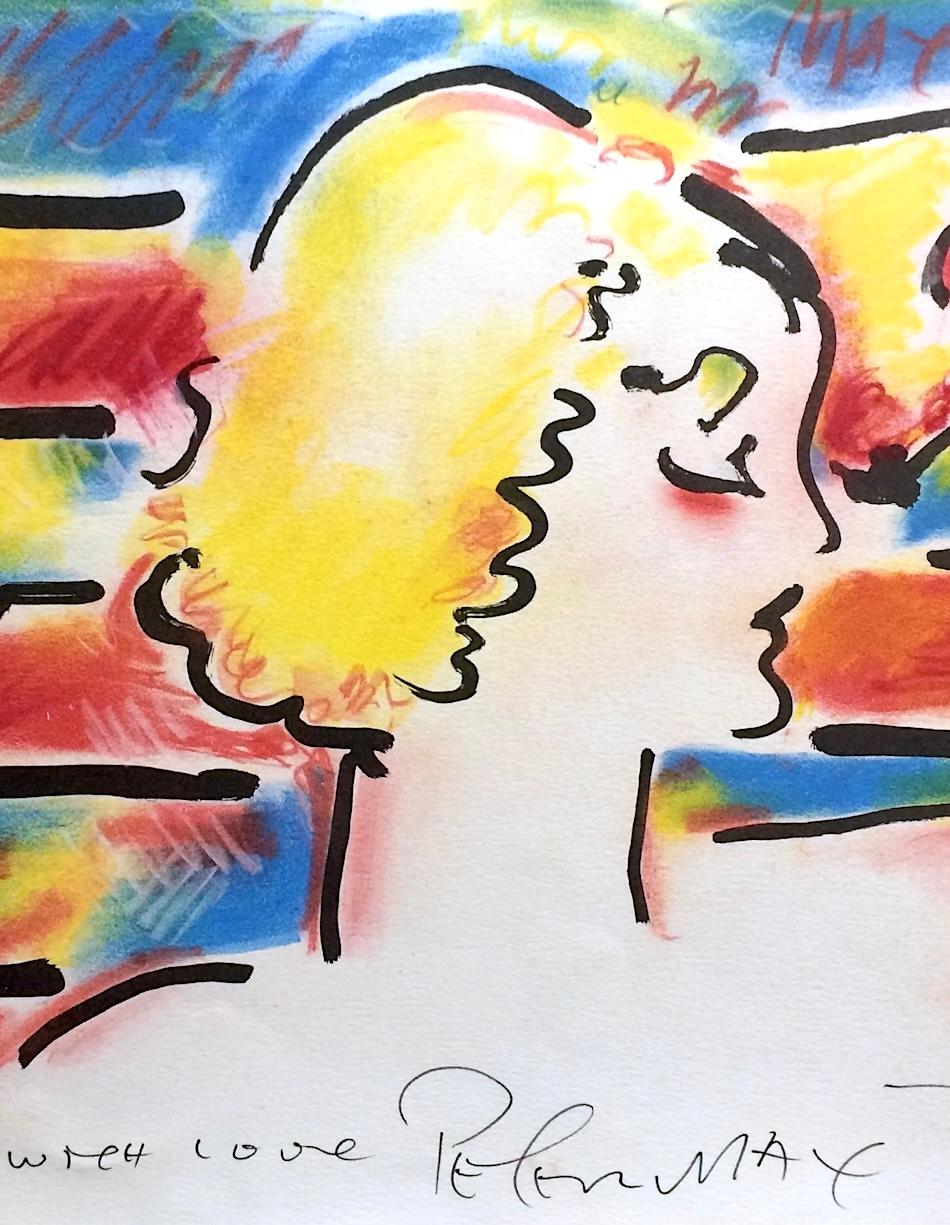 Femme américaine exemplaire unique coloré à la main avec portrait au pastel en vente 4