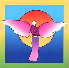 Ángel con corazón en Blends, Peter Max