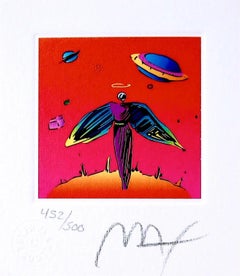 Angel and Saturn, Peter Max