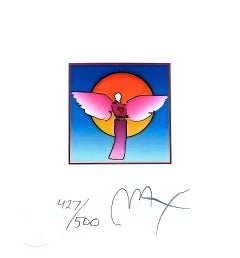 Ángel con sol II, Peter Max