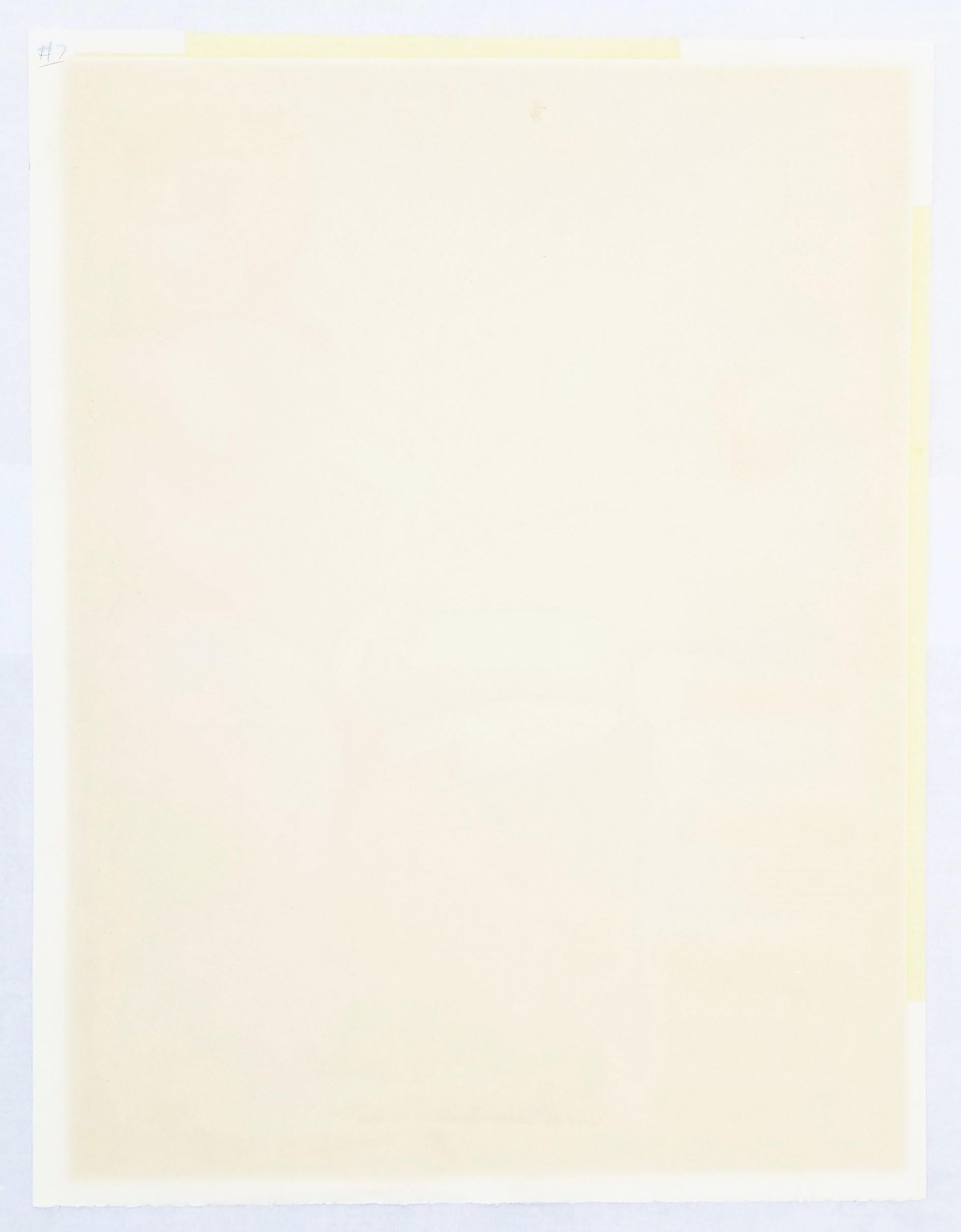 Homme aztèque /// Portrait de Peter Max Pop Art Fantaisie colorée Lithographie Modern Art en vente 15