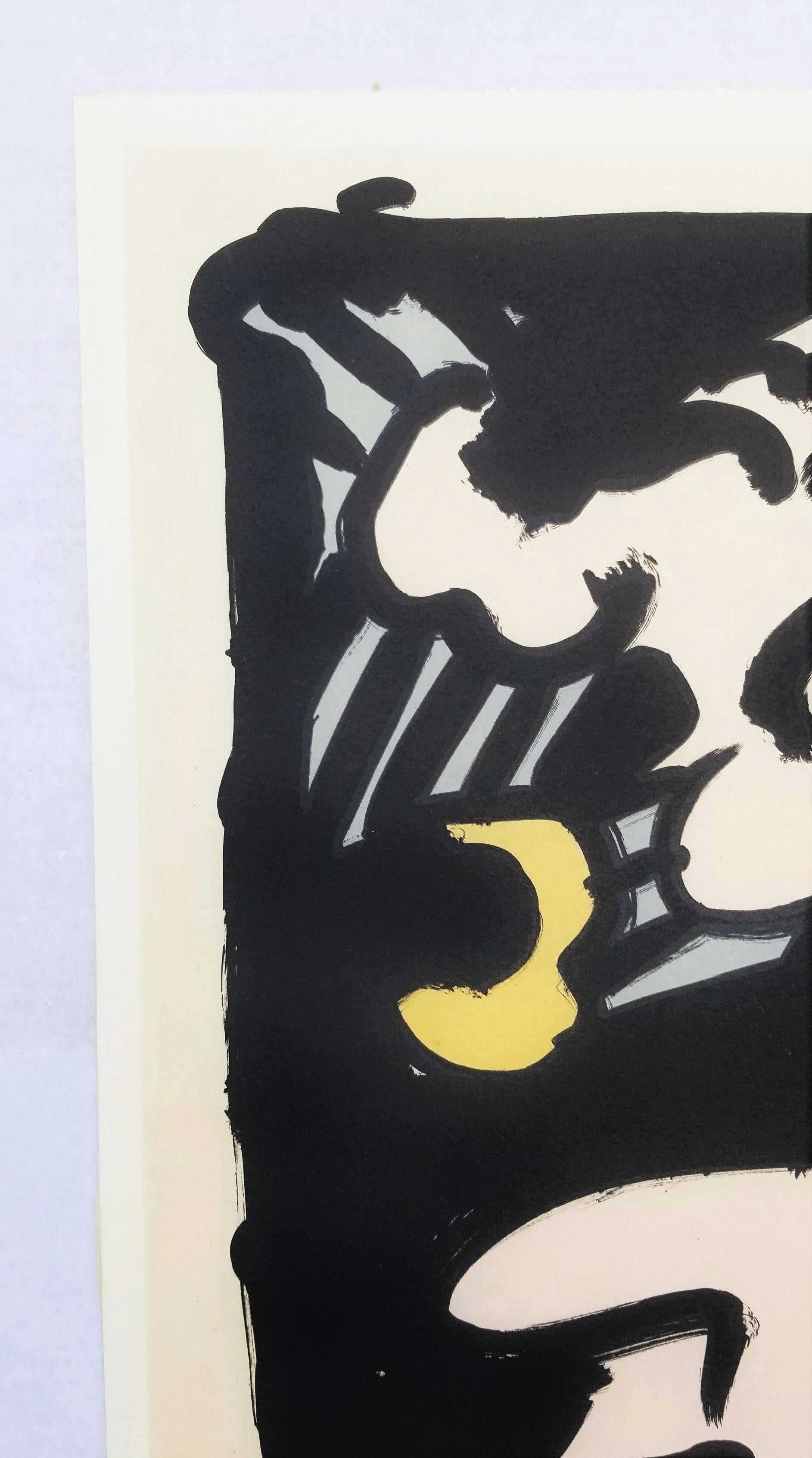 Homme aztèque /// Portrait de Peter Max Pop Art Fantaisie colorée Lithographie Modern Art en vente 4