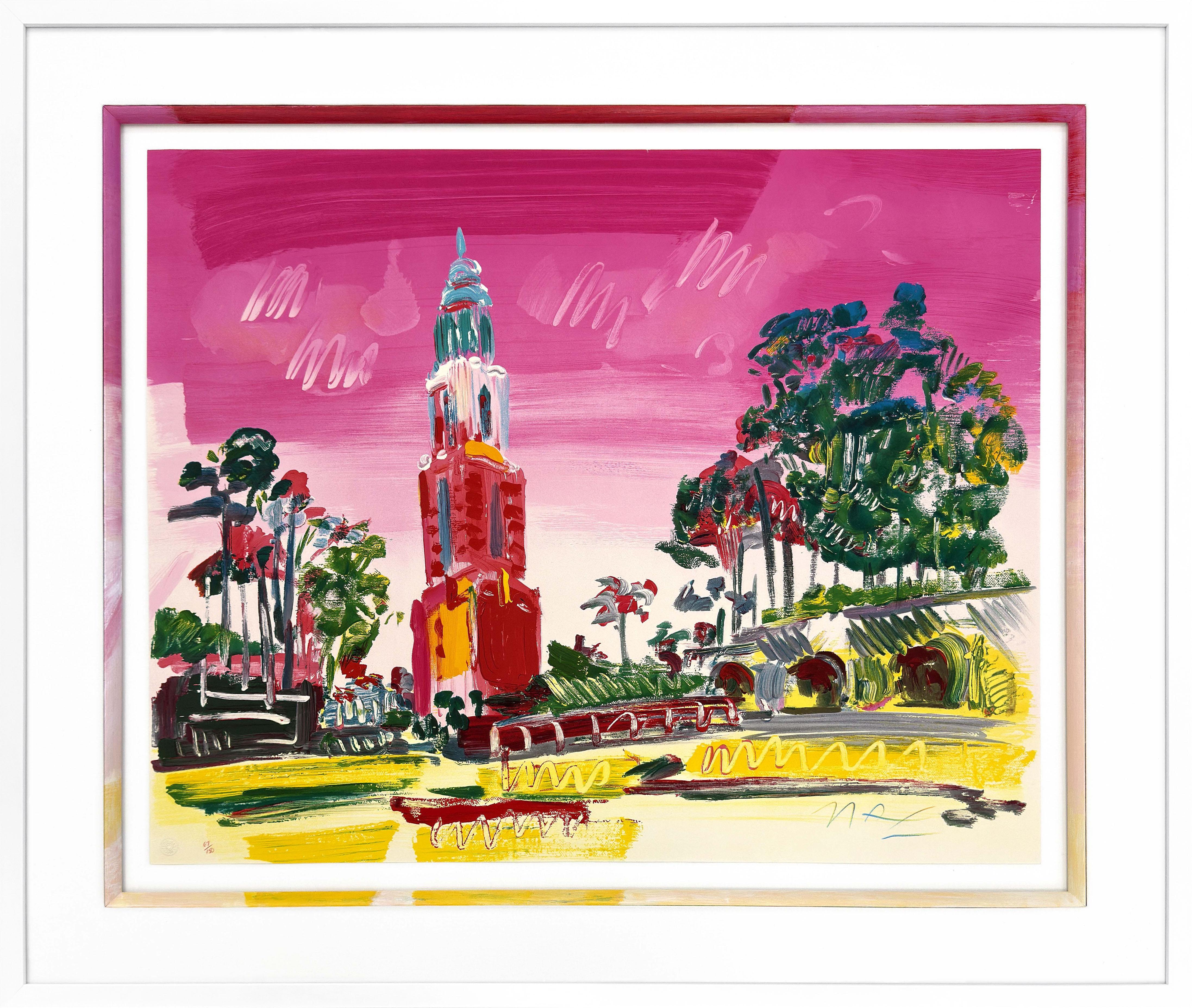 Landscape Print Peter Max - BALBOA PARK