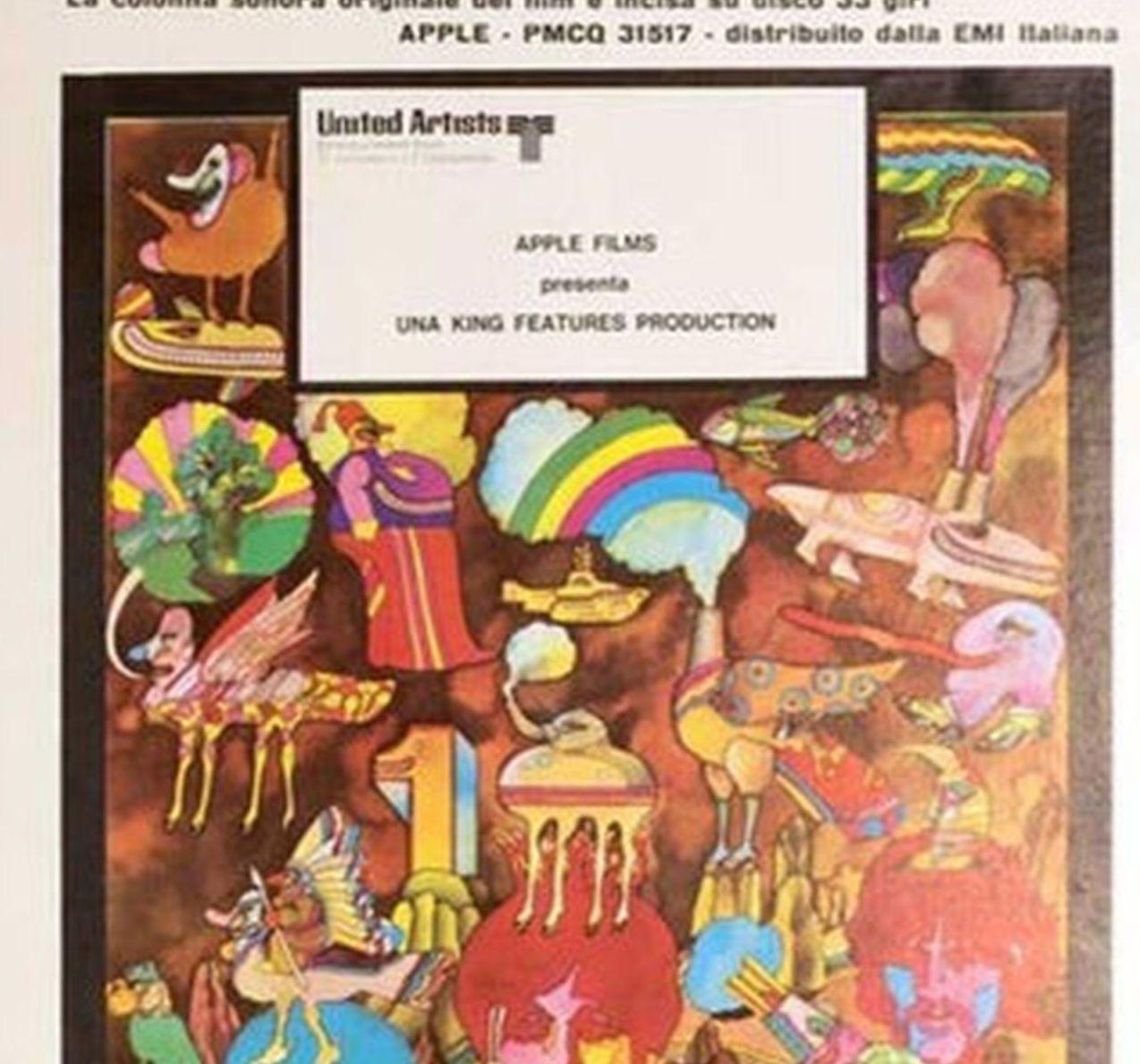 Beatles Yellow Submarine Pop Art Poster, Peter Max For Sale 3