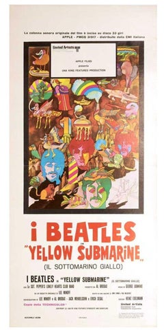 Poster Pop Art di The Beatles Yellow Submarine, Peter Max