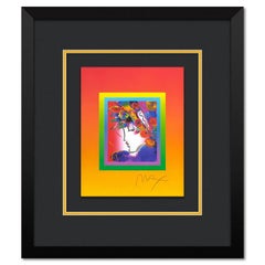"Blushing Beauty on Blends" Framed Limited Edition Lithograph