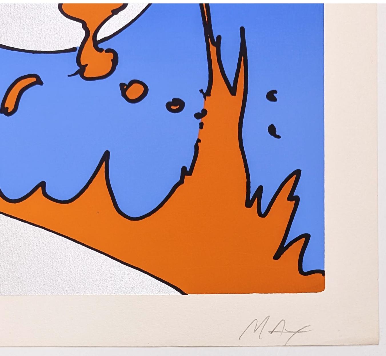 CLOSE TO THE SUN - Print by Peter Max