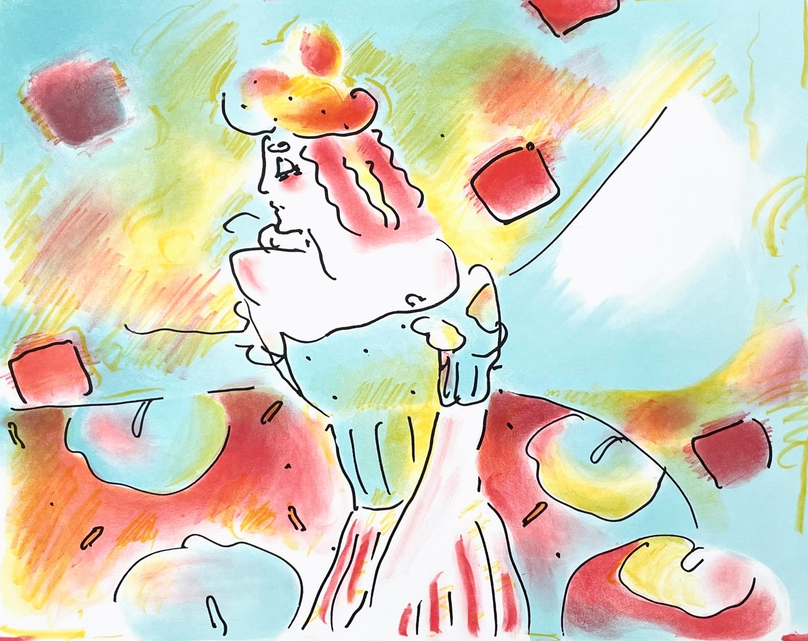 Composizione Red & Greene, Peter Max