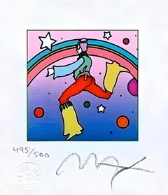 Cosmic Jumper, Detail I, Peter Max