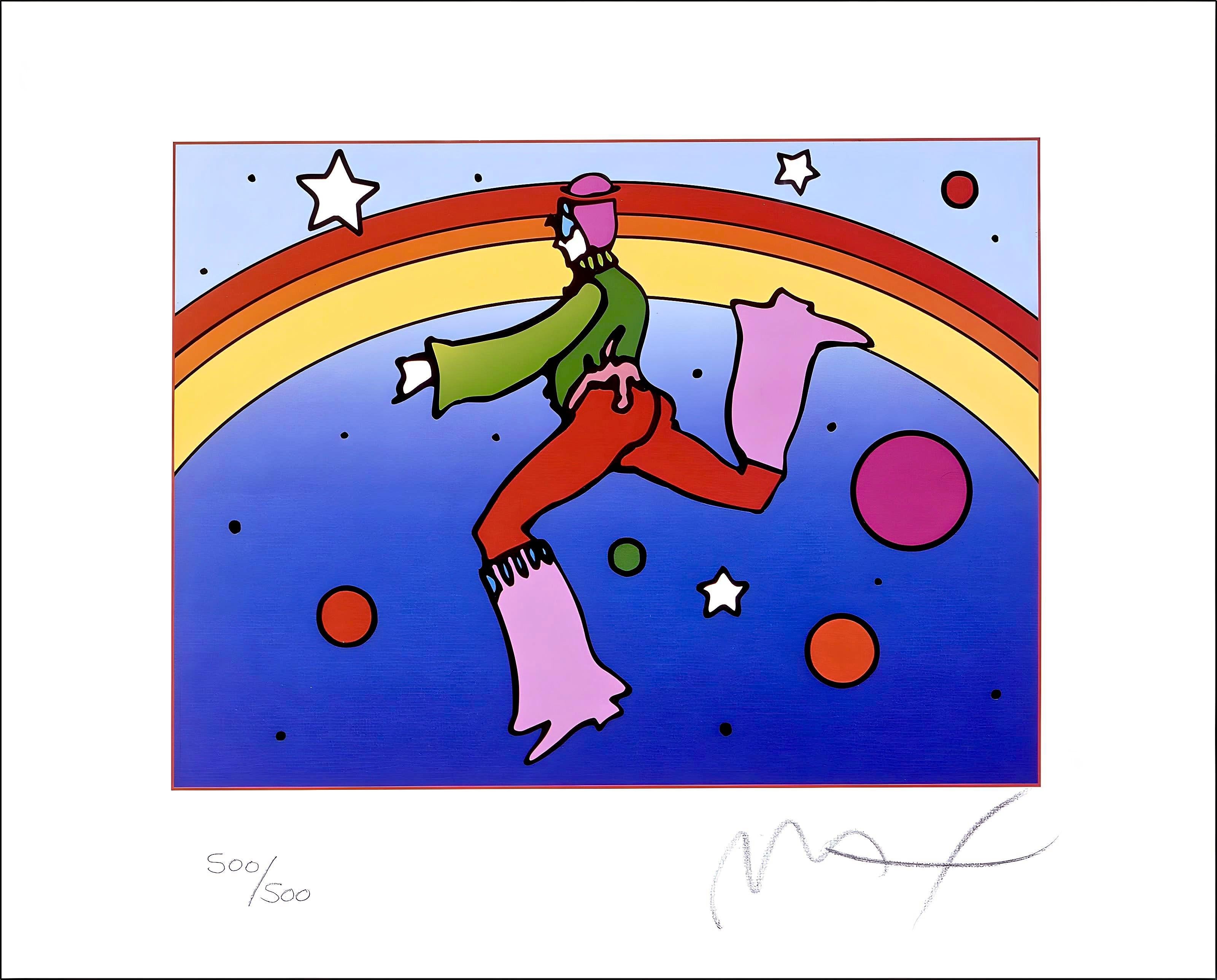 Cosmic Jumper, Detail II, Peter Max For Sale 5
