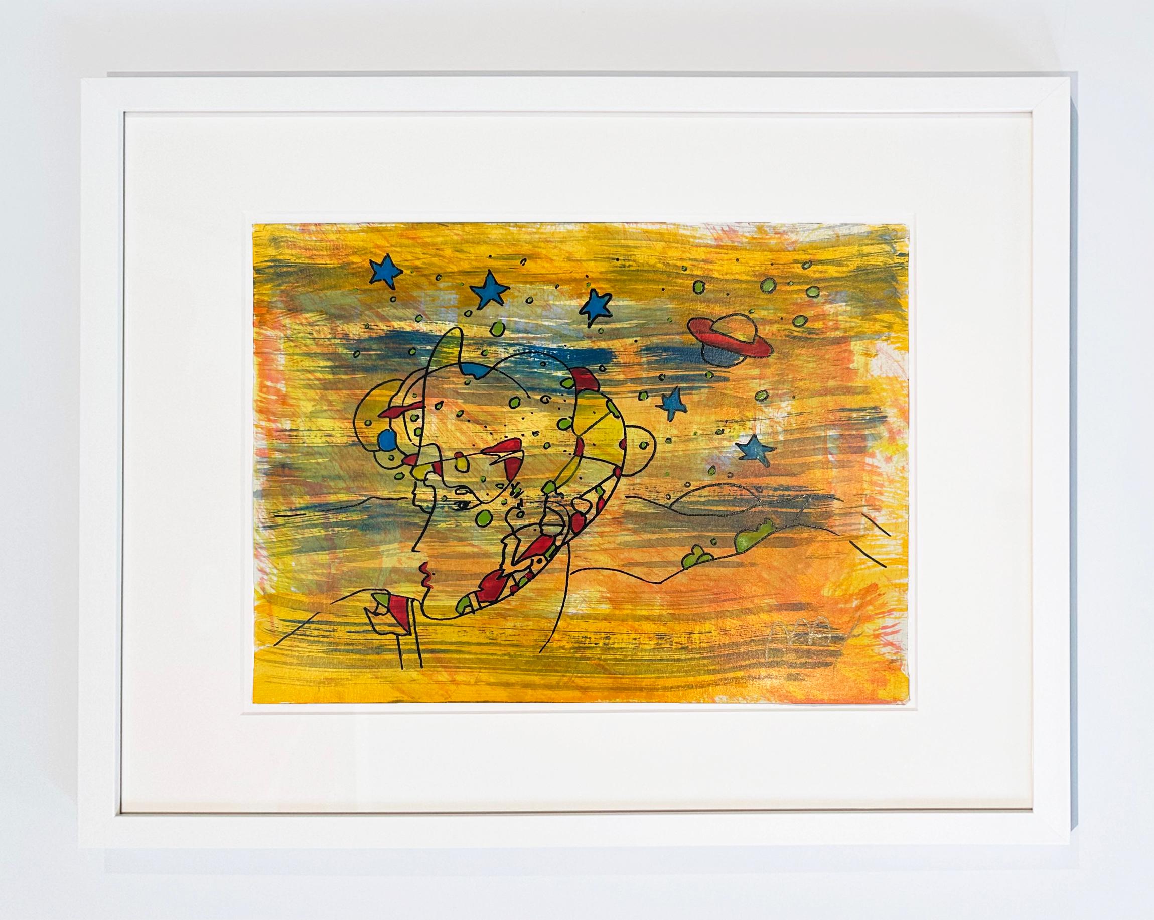 A.Profiles cosmiques - Print de Peter Max