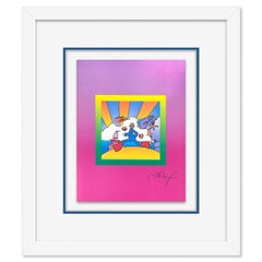 "Cosmic Runner on Blends" Framed Limited Edition Lithograph