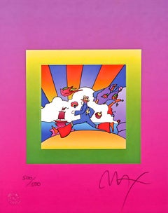 Cosmic Runner on Blends, Peter Max