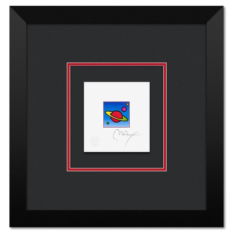 "Cosmic Saturn II" Framed Limited Edition Lithograph