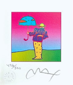 Cosmic Umbrella Man, Peter Max