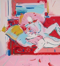 Degas & Woman, Peter Max