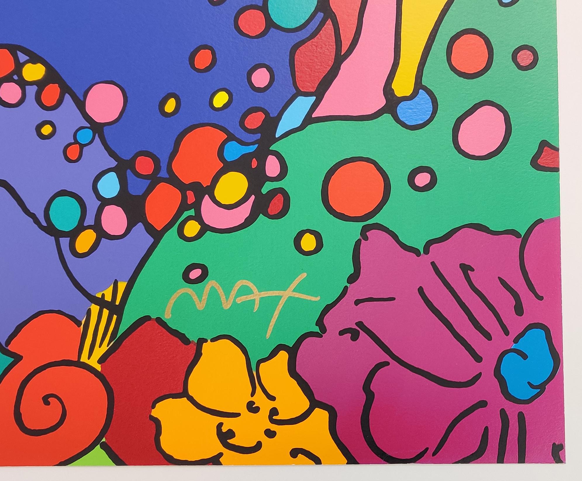 DISCOVERY - Print by Peter Max