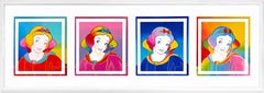 Vintage Disney: Snow White Suite (large custom framed set of 4 serigraphs)
