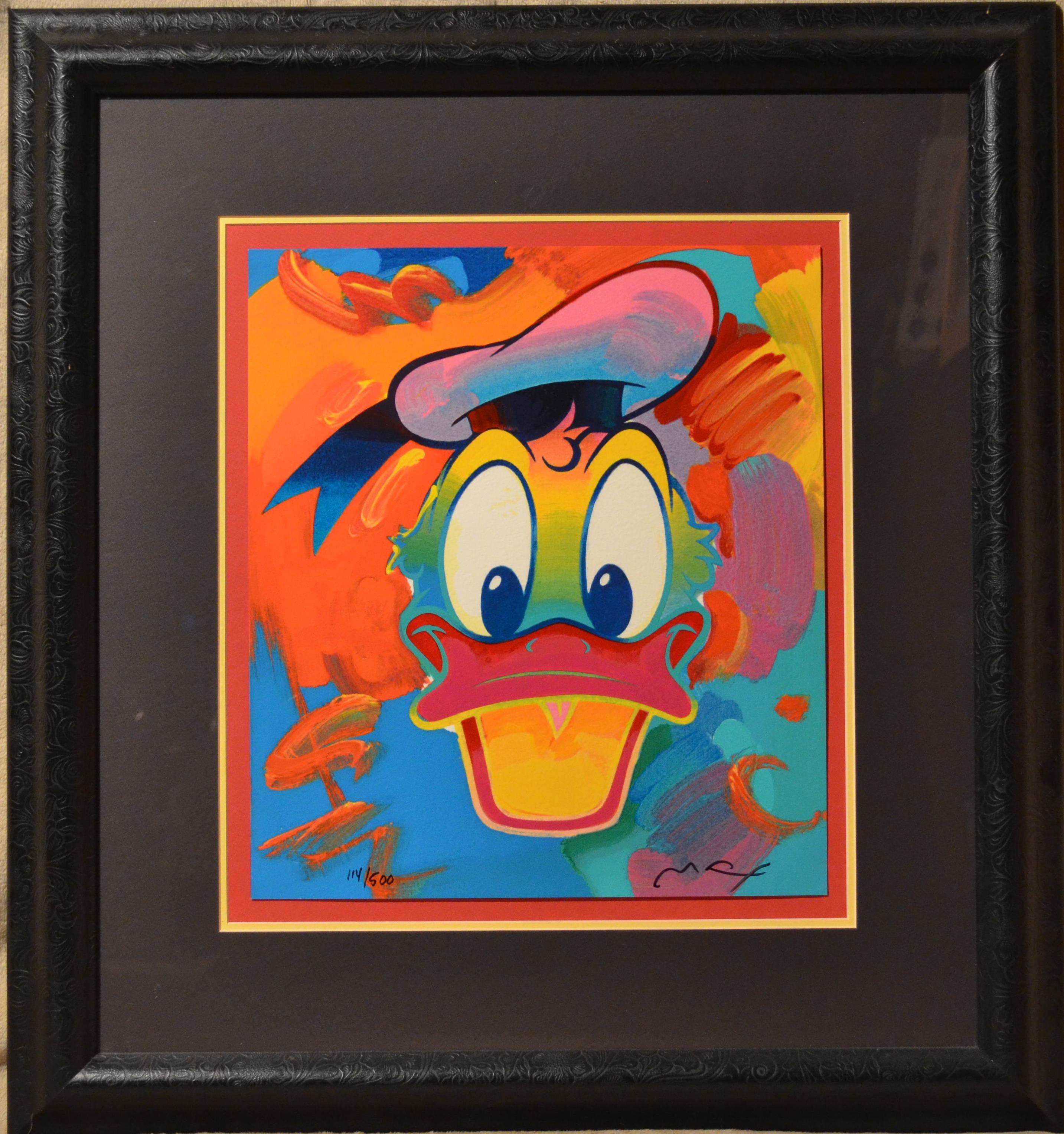 -- Artwork comes with a certificate of authenticity for the suite
-- Signed and numbered by Peter Max
--Limited Edition Lithograph, Edition 114/500