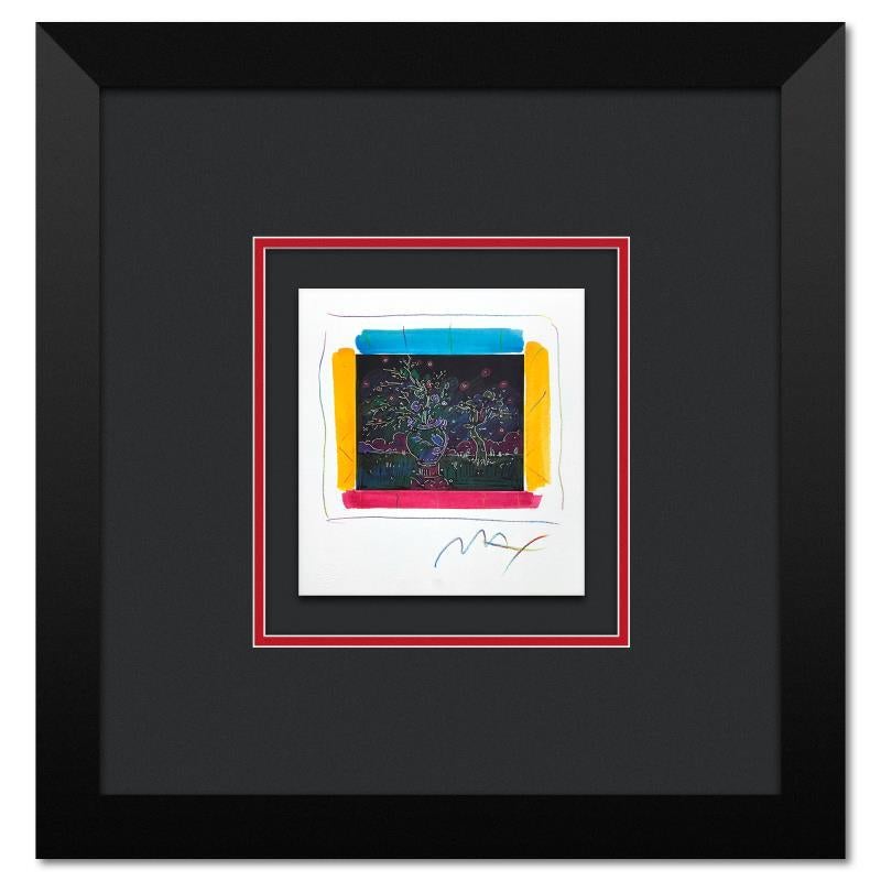 Peter Max Print - "Dream I: The Blossoming" Framed Limited Edition Lithograph
