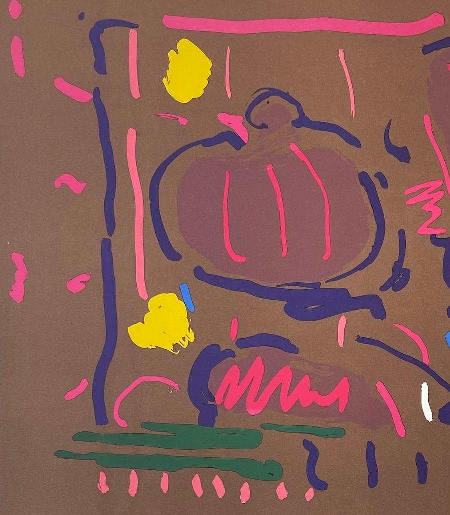 peter max lithograph signed