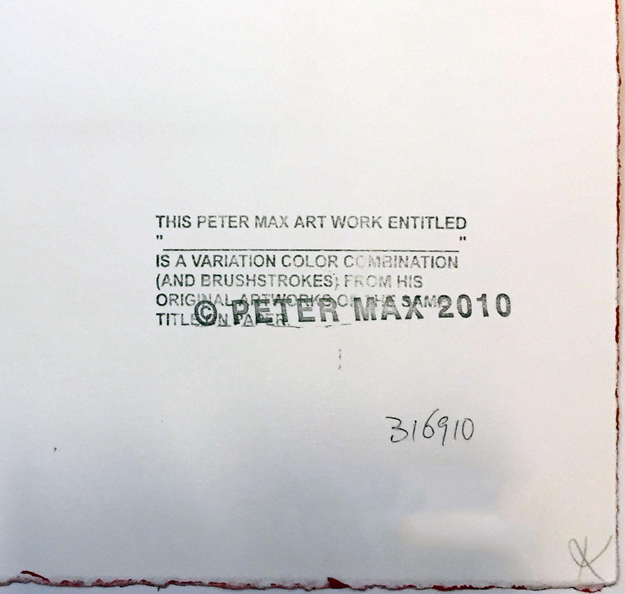 FAUVE (OVERPAINT) - Pop Art Mixed Media Art by Peter Max