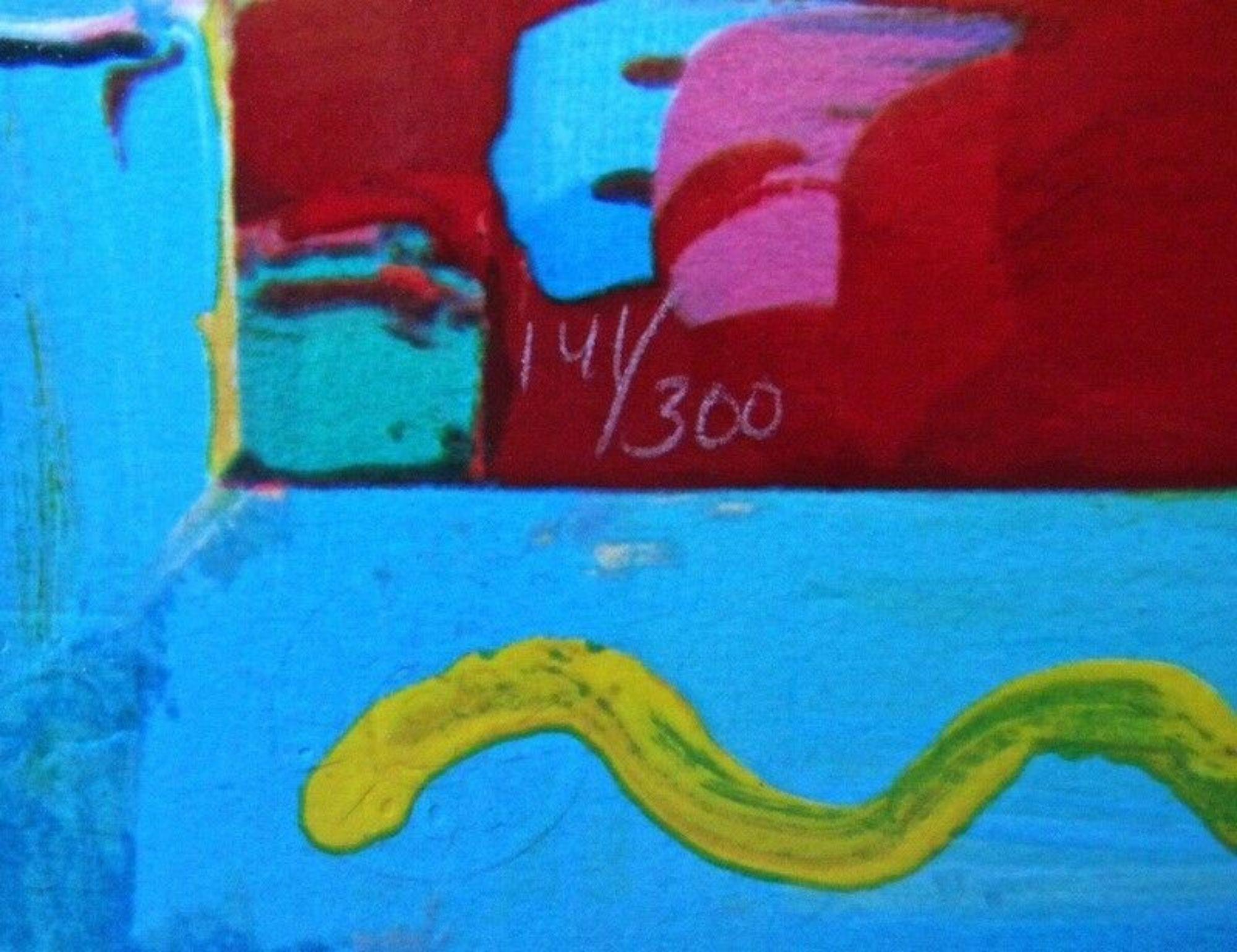 Flag, (Retro Suite II), Limited Edition Silkscreen, Peter Max - SIGNED 2