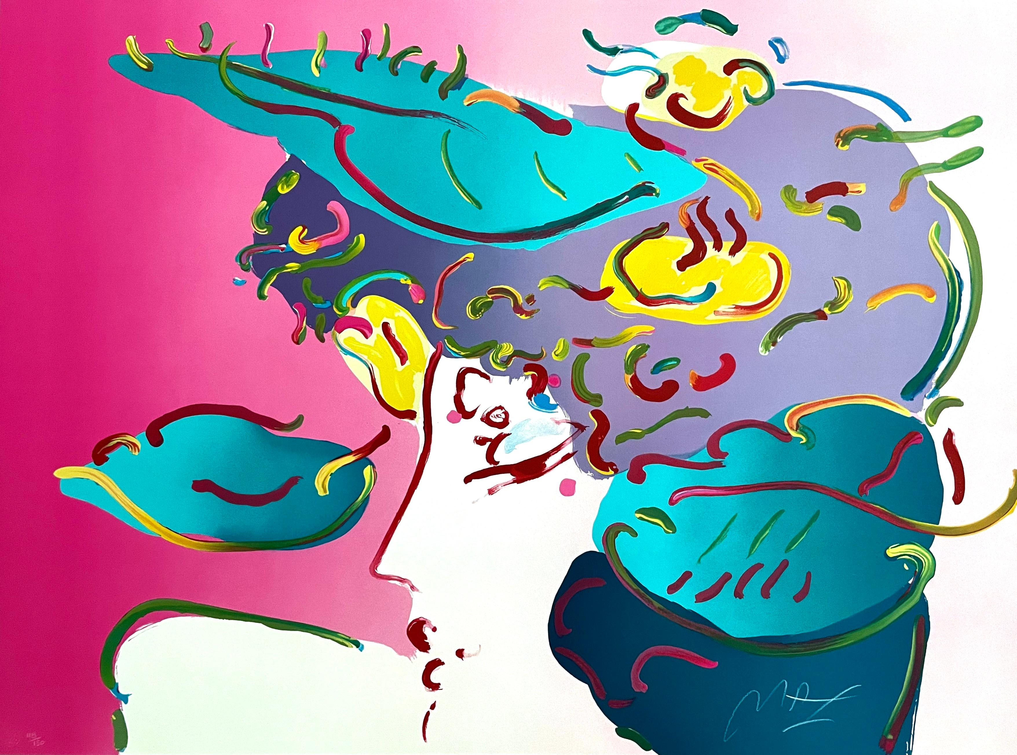Artistics : Peter Max (1937)
Titre : Spectre de fleurs
Année : 1990
Édition : 118/150, plus épreuves
Support : Lithographie sur papier Arches
Taille : 26.75 x 26 pouces
Condit : Excellent
Inscription : Signé et numéroté par l'artiste.
Notes : Publié