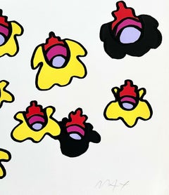 Flowering Angel, Limited Edition Silkscreen, Peter Max - SIGNED