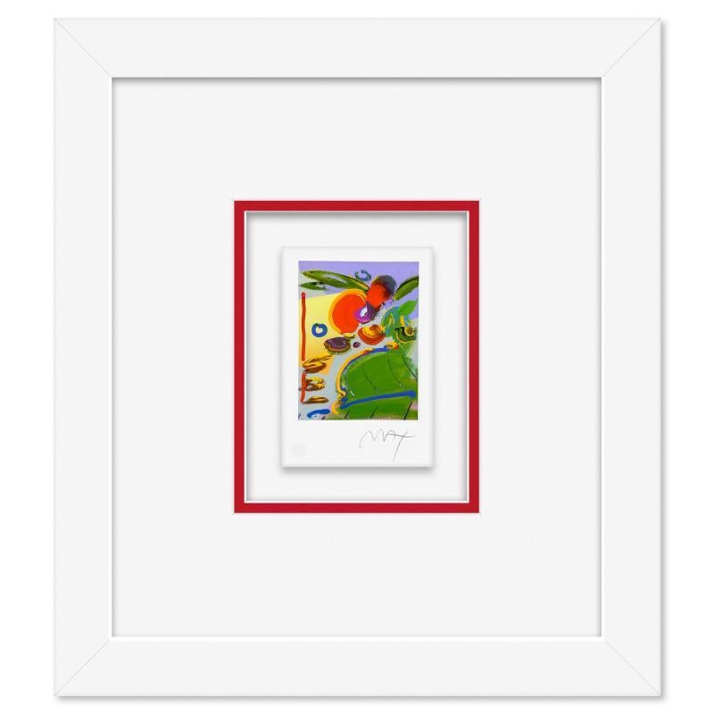 Peter Max Print - "G04.71" Framed Limited Edition Lithograph