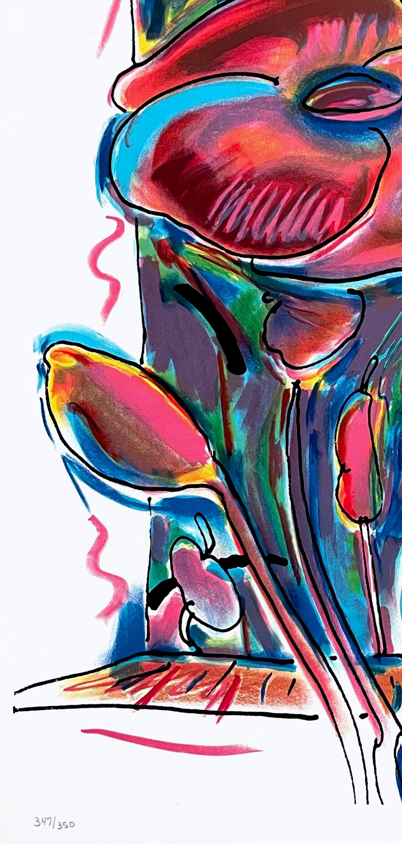 Gartenblumen, Peter Max im Angebot 4